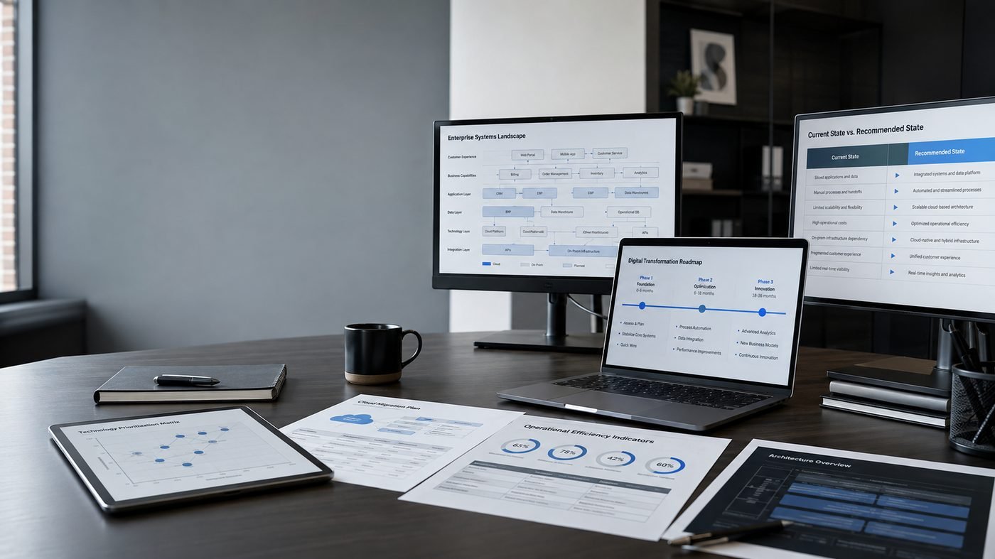 Planificación y visualización de un sistema empresarial a medida