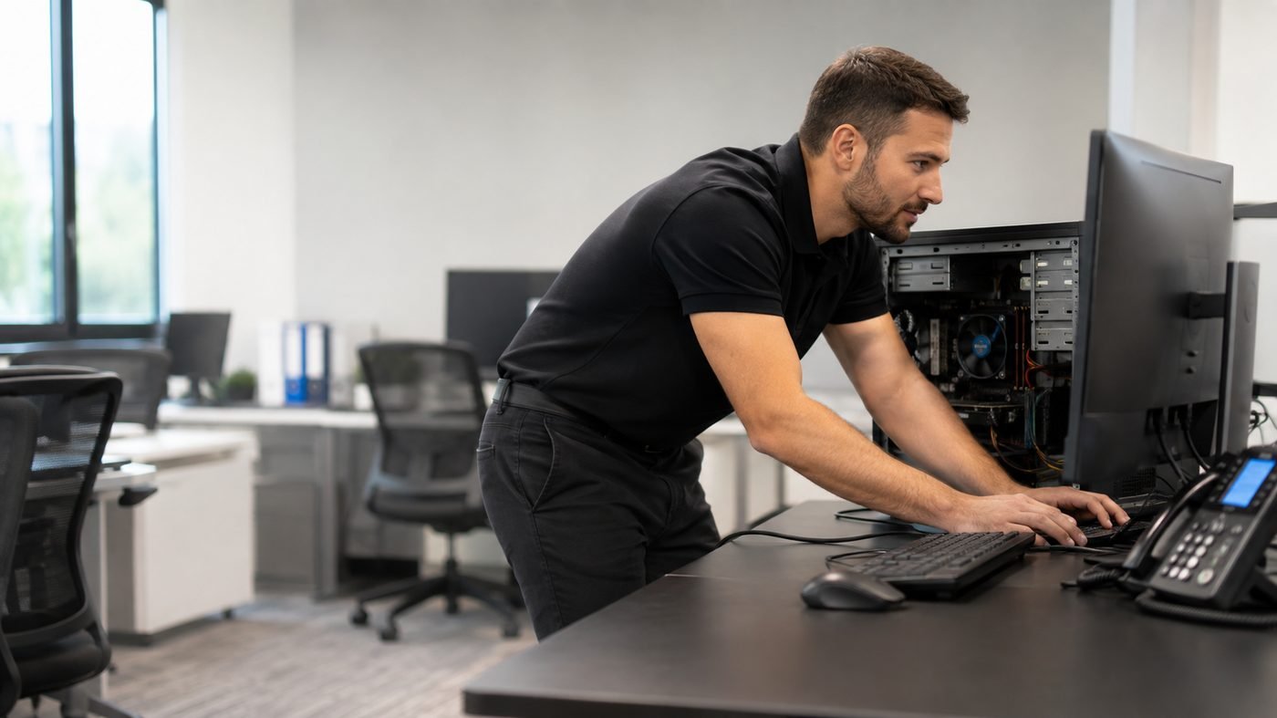 Soporte técnico para equipos de una empresa